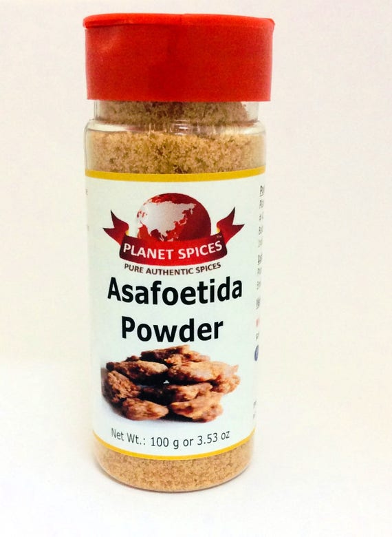 Asafoetida Powder 100 g Jar Hing Spice Free Shipping