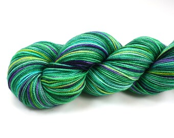 Purls and Ivy--hand dyed sock yarn, 2ply merino and nylon, (400yds/100gm)