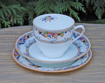 Vintage Teacup Trio perfect for your Afternoon Tea, a Garden Party, Vintage Tea Party or any time you simply fancy a cup of tea!
