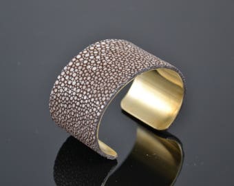 Genuine Stingray cufflinks