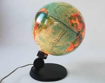 GLOBE Earth bright 12 inch Danmark vintage 1970's