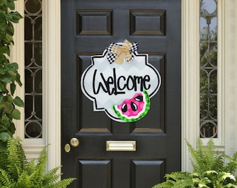 Name Plaque Door Hanger- Name Plaque Only- Summer Door Hanger- Spring Door Hanger- Fall Door Hanger- Winter Door Hanger