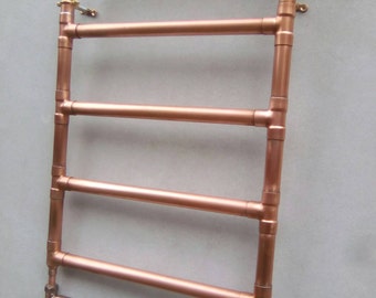 Industrial style copper radiator