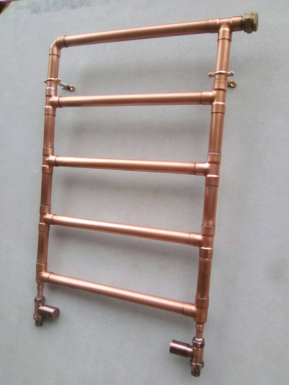 Industrial style copper radiator