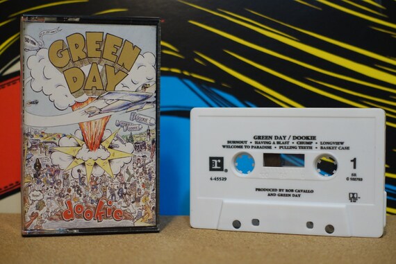 Dookie by Green Day Vintage Cassette Tape