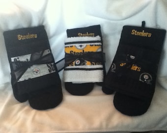 Steelers Towel and Oven Mitt - 1 Set
