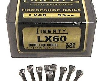 Liberty LX60 Horseshoe Nails 250ct