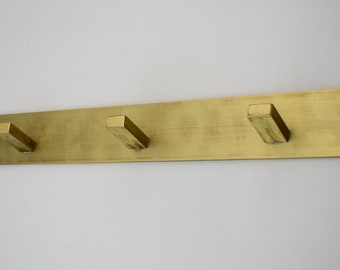 Brass Coat Rack Wall Mounted Brass coat rack Etsy 55 Brass Coat Rack Wall Mounted Brass coat rack Etsy 55