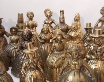 Antique & Vintage Brass Bell Collection (25 bells)