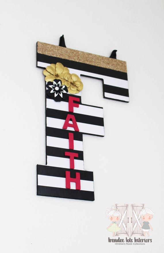 Girls nursery door sign Kate spade nursery decor Kate Spade