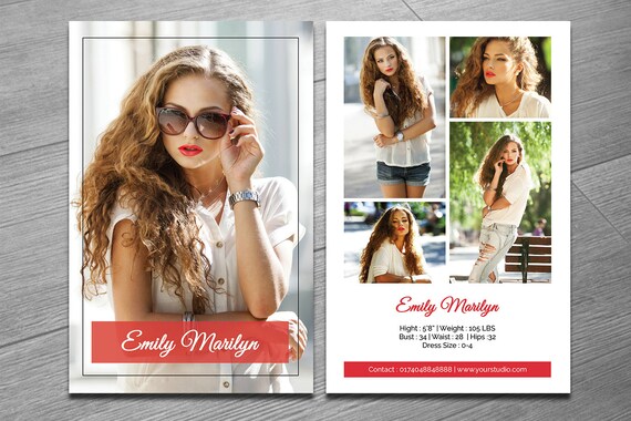 modeling comp card template fashion model comp card ms comp cards for modeling
