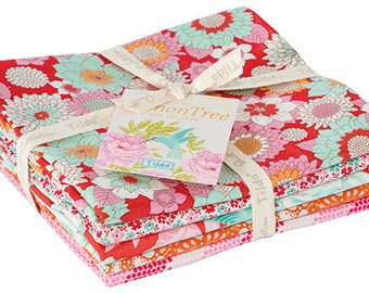Tilda Fabric - Lemon Tree - 5 Fat Qtrs