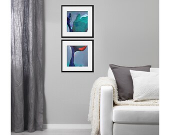 Rose Diptych / Limited Edition Giclée Print