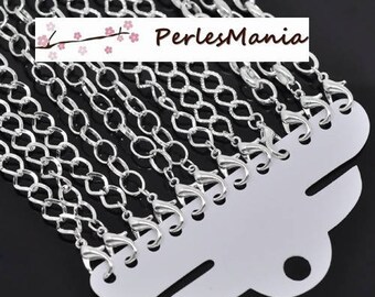 PAX 12 BRACELET 18cm S1114186 bright silver colored metal chain