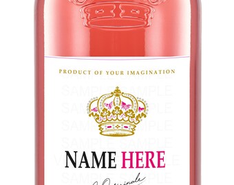 Custom Stella Rosa Wine Label