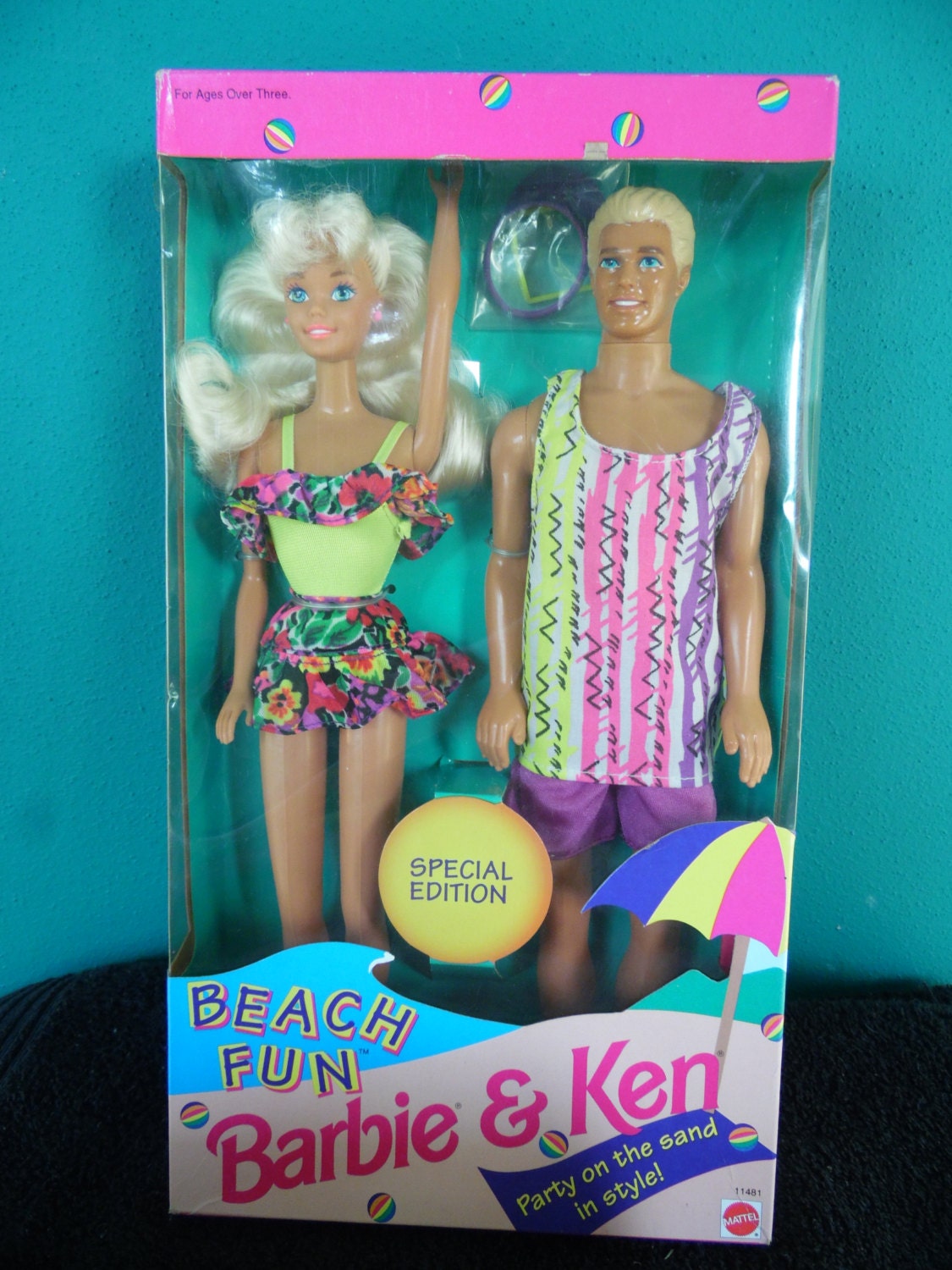 beach barbie ken