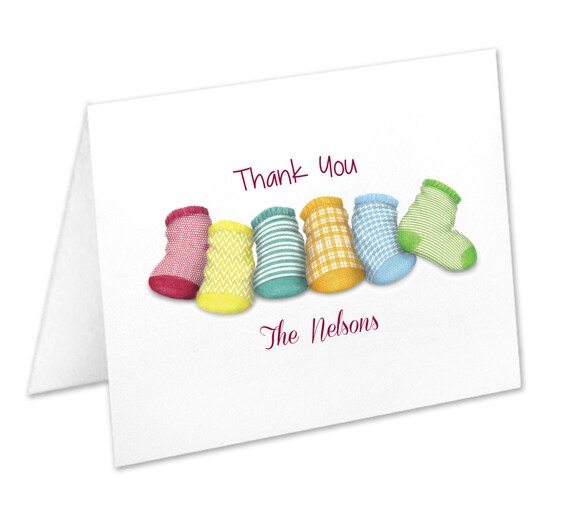 New Baby Stationery Personalized Baby Note Cards Newborn