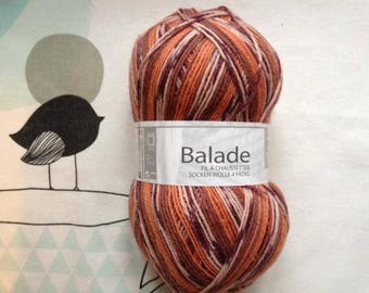 RIDE JAQUARD purple Mix yarn
