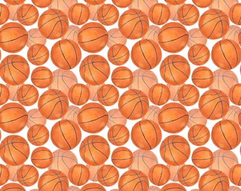 12" x 12" Oracal Patterned Vinyl -Basketball by Sparkle Berry