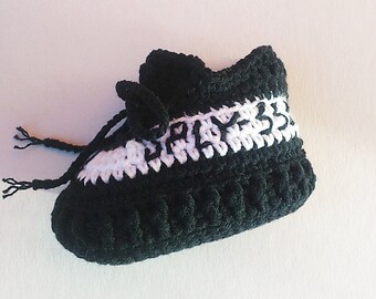 crochet yeezy booties