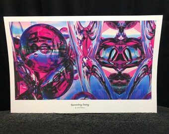 Approaching Destiny 11x17 print LE10