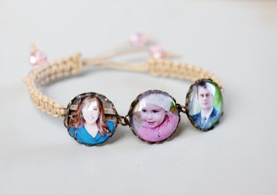 Custom Photo Bracelet - Personalized Jewelry - Picture Bracelet - Personalized Bracelet