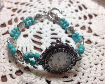 Turquoise Southwestern Watch.