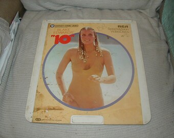 Laser Disc, "10", Bo Derek, Dudly Moore CED