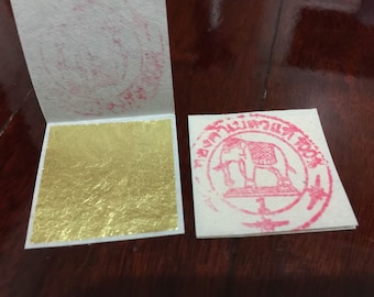 24K GOLD LEAF Sheet book 20, 50 and 100 - Food Grade Edible, Decoration, Art 30mmx30mm