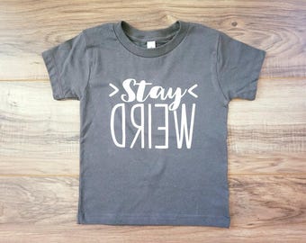 evan peters stay weird shirt