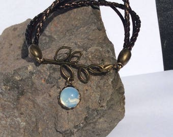 Imitation leather Bracelet