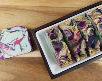 Black Raspberry Vanilla Cold Process Soap