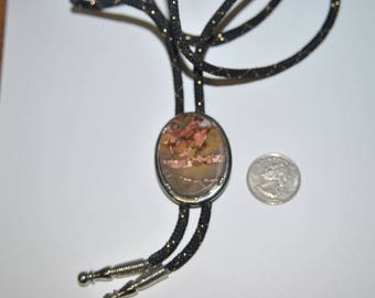 Bolo Tie, Dryhead Agate