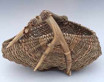 Antler Basket -Item 829 by Susan Ashley