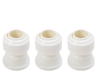 Pastry Bag couplers 3pk, coupler, cake, cake decorating, pastry bag coupler, cake tool, plastic cake coupler