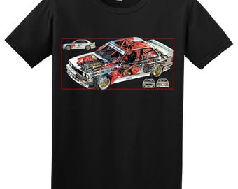 E30 M3 Cut-a-way Black Shirt