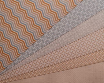 Cardstock Sheet decorated scrapbooking cards and Cardmaking paper