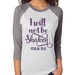 i will not be shaken shirt