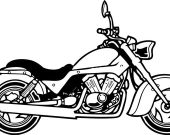 Download Motorcycle svg | Etsy