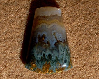 Prudent Man Agate Cabochon, Designer Cabochons Handmade by MagicStones