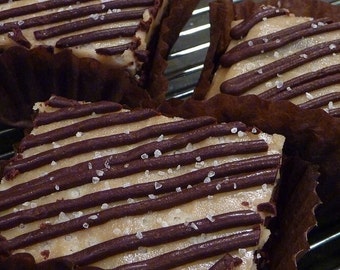 Salted Caramel Brownies (Gluten-free, Soy-free, Vegan)