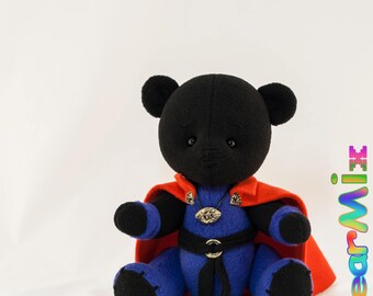 Dr. Strange bear - marvel superhero movie comic plush toy avengers Stephen Vincent