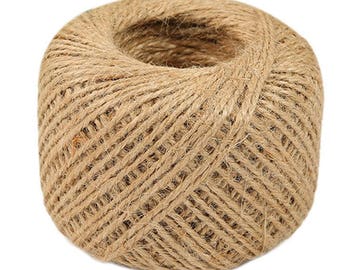 Natural Jute Twine-2mm-10 YDS. #JT022