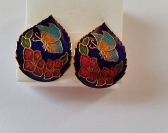 Beautiful Cloissonne Earrings