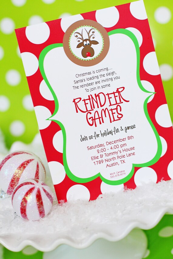 Printable Christmas Invitations For Party 10