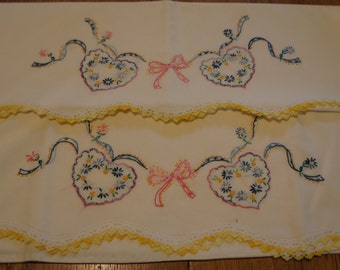 Lovely Vintage Pillow Cases
