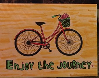 Enjoy The Journey Canvas