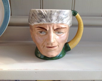Vintage John Wayne Alamo collectible head cup 1960s