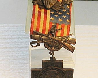 Numbered Spanish War Veterans Medal