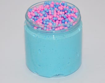 Cotton Candy Slime, Cotten Candy Slime, Cotton Candy Scented Slime, Crunchy Slime, Stretchy Slime, Slime Shop, Make Cotton Candy Slime Gifts